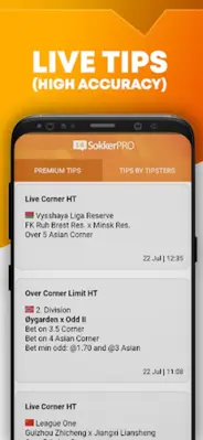 Live Score, Tips, SokkerPRO android App screenshot 3